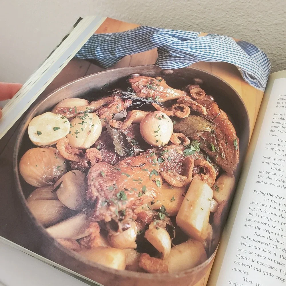 Julia and Jacques Cooking at Home : A Cookbook by Jacques Pepin and Julia Child